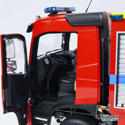 TOUCAN RC HOBBY 1/14 FMX 8*4 PS0003 RC Extinguisher Truck Remote Control Fire Fighting Vehicles Car Lights Sounds Ready to Run Model DIY