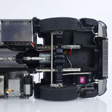 Fast Free Shipping Metal Chassis Model RTR 1/14 RC Hydraulic Dumper 2Speed Remote Control Tipper Car 3Axles NO Lock Differential Axle Radio Battery