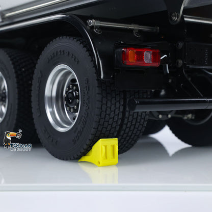 Schnelles freies Verschiffen Metall-Chassis-Modell RTR 1/14 RC Hydraulischer Dumper 2-Gang-Fernbedienung Kipper Auto 3 Achsen KEINE Sperrdifferentialachse Radiobatterie