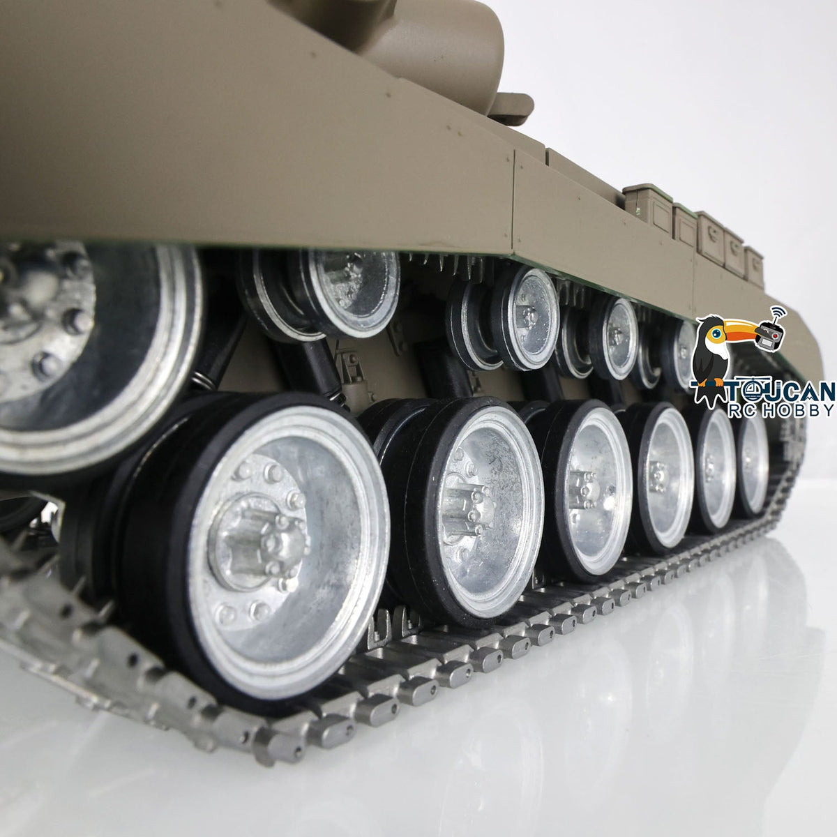 Henglong 1/16 TK7.0 Customized USA M26 Pershing 3838 RTR RC Tank FPV BB IR 360 Degrees Turret Smoke Metal Tracks Drive Road Idlers Wheels Gearbox