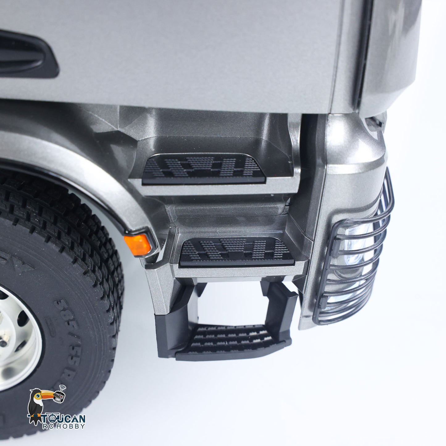 Schnelles freies Verschiffen Metall-Chassis-Modell RTR 1/14 RC Hydraulischer Dumper 2-Gang-Fernbedienung Kipper Auto 3 Achsen KEINE Sperrdifferentialachse Radiobatterie