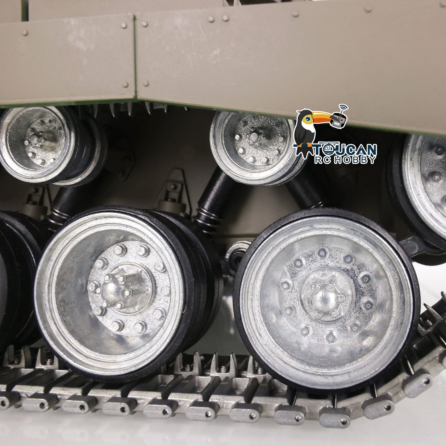 Henglong 1/16 TK7.0 Customized USA M26 Pershing 3838 RTR RC Tank FPV BB IR 360 Degrees Turret Smoke Metal Tracks Drive Road Idlers Wheels Gearbox