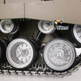 1/16 Scale TK7.0 Henglong Customized Version M26 Pershing Ready To Run Radio Controlled Model Tank 3838 Metal Track Wheels FPV
