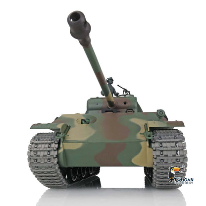 Henglong 1/16 TK7.0 Promotion German Panther G RTR RC Tank 3879 BB Infrared Combat Smoke Sound Light Metal Tracks Sprocket Wheels