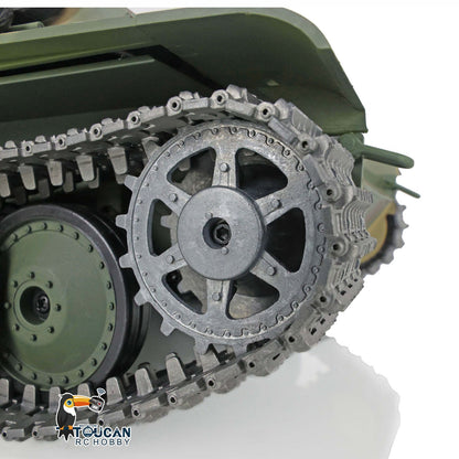 Henglong 1/16 TK7.0 Promotion German Panther G RTR RC Tank 3879 BB Infrared Combat Smoke Sound Light Metal Tracks Sprocket Wheels