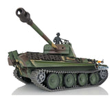 Henglong 1/16 TK7.0 Upgraded German Panther G FPV Ready To Run Remote Controlled Tank 3879 W/ 360 Turret Metal Tracks Idlers