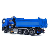 Limited Discount ! ! 1/14 10x10 RC Hydraulic Crane Remote Control Construction Dumper Truck for Adults  Full Dump Car Model 3-speed Gearbox Lifting Tipper Light Sound System