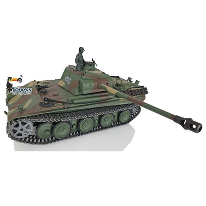 Henglong 1/16 TK7.0 Promotion German Panther G RTR RC Tank 3879 360 Degrees Turret BB IR Barrel Recoil Smoke FPV Metal Tracks Sprockets Wheels