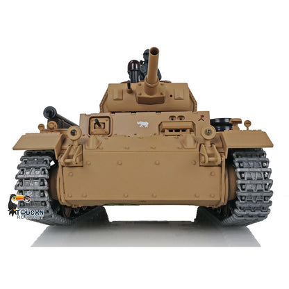 Henglong 1/16 TK7.0 Promotion German Panzer III H RTR RC Tank 3849 BB Infrared System Smoke Metal Barrel Tracks Sprockets Idlers Wheels Gearbox Tracks