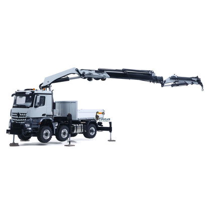 In Stock TOUCAN RC HOBBY 3363 Metal 1/14 2.4GHz Remote Control Tractor Truck Hydraulic Crane Fly Jib Arm 4151 AK 6*6 RC Agriculture Lorry Paladin PL18EV