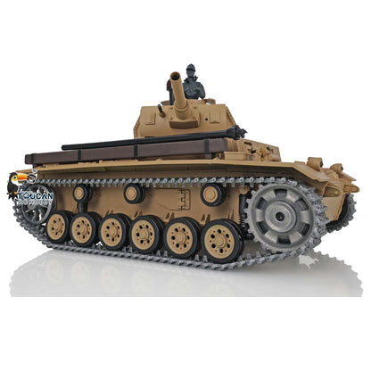 Henglong 1/16 TK7.0 Promotion German Panzer III H RTR RC Tank 3849 BB Infrared System Smoke Metal Barrel Tracks Sprockets Idlers Wheels Gearbox Tracks