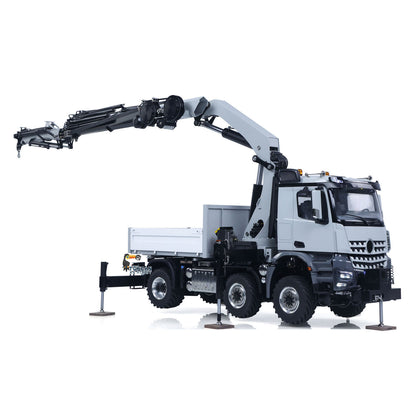 In Stock TOUCAN RC HOBBY 3363 Metal 1/14 2.4GHz Remote Control Tractor Truck Hydraulic Crane Fly Jib Arm 4151 AK 6*6 RC Agriculture Lorry Paladin PL18EV