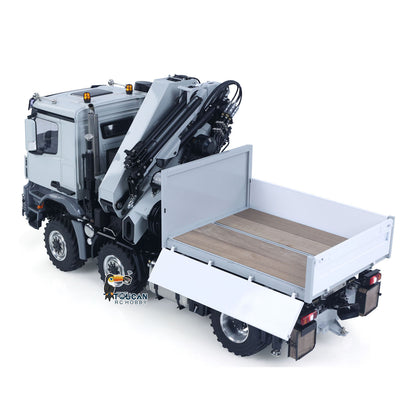 In Stock TOUCAN RC HOBBY 3363 Metal 1/14 2.4GHz Remote Control Tractor Truck Hydraulic Crane Fly Jib Arm 4151 AK 6*6 RC Agriculture Lorry Paladin PL18EV