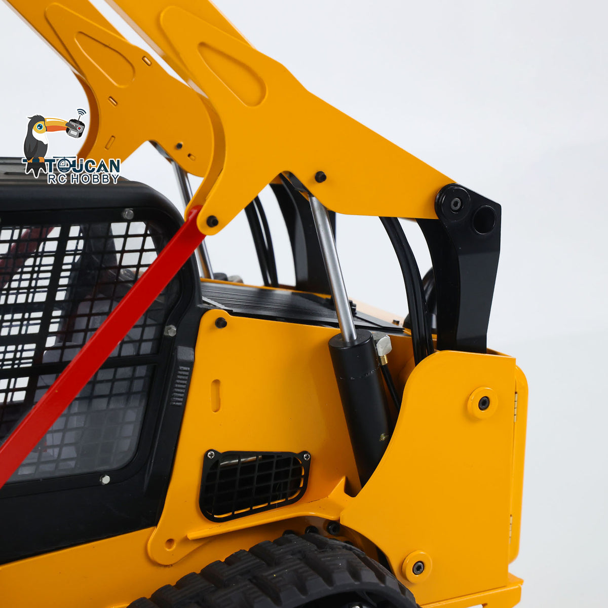 TOUCAN RC HOBBY  SM770 RC Hydraulic Skid-Steer Loader Remote Control Construction Vehicle 3-way Valve for Model Enthusiasts