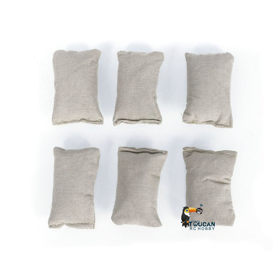 IN Stock Sandbag Earthbags Model for 1/16 Heng Long RC Tanks 1/14 Radio Control Car Truck DIY Military Fortification Safety Guard Scene
