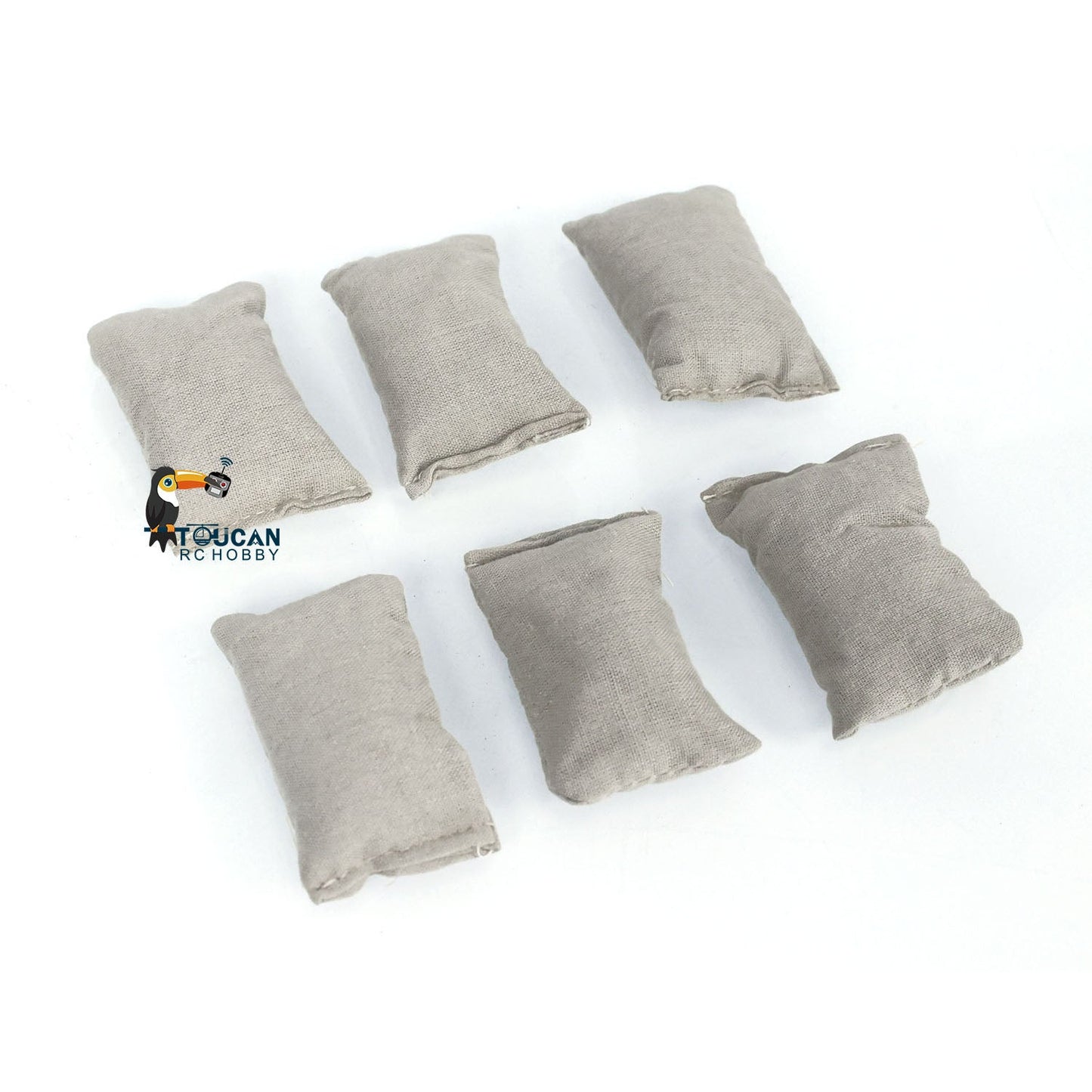 IN Stock Sandbag Earthbags Model for 1/16 Heng Long RC Tanks 1/14 Radio Control Car Truck DIY Military Fortification Safety Guard Scene