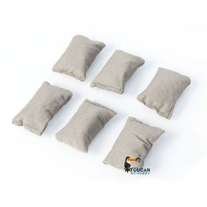 IN Stock Sandbag Earthbags Model for 1/16 Heng Long RC Tanks 1/14 Radio Control Car Truck DIY Military Fortification Safety Guard Scene
