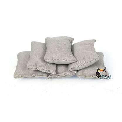 IN Stock Sandbag Earthbags Model for 1/16 Heng Long RC Tanks 1/14 Radio Control Car Truck DIY Military Fortification Safety Guard Scene
