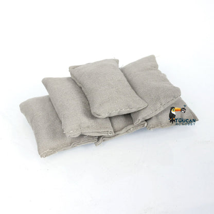 IN Stock Sandbag Earthbags Model for 1/16 Heng Long RC Tanks 1/14 Radio Control Car Truck DIY Military Fortification Safety Guard Scene