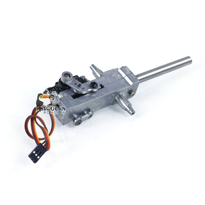 Metal Barrel Recoil Lifting System With Two Servos for Heng Long 1/16 Scale 2.4Ghz RC Battle Tank Model Upgrade Spare Parts