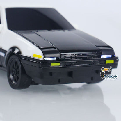 Hochgeschwindigkeits-2,4-G-Mini-RC-Driftauto 1/43 Rennfahrzeuge Gyroskop 4WD Ready to Go Mini-Auto-Spielzeug Radio Batterie Lichter Modell