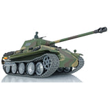 Henglong 1/16 TK7.0 Customized German Panther G RTR RC FPV BB IR Tank 3879 W/ Metal Tracks Wheels 360 Turret Recoil Barrel