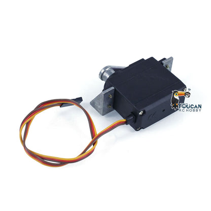 Metal Barrel Recoil Lifting System With Two Servos for Heng Long 1/16 Scale 2.4Ghz RC Battle Tank Model Upgrade Spare Parts