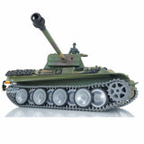 Henglong 1/16 TK7.0 Customized German Panther G RTR RC FPV BB IR Tank 3879 W/ Metal Tracks Wheels 360 Turret Recoil Barrel