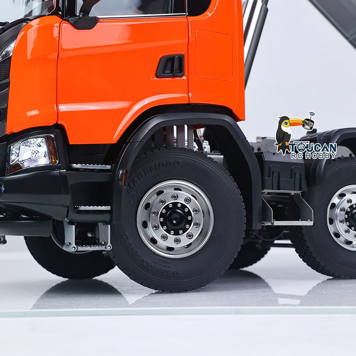 TOUCAN RC HOBBY Double E E118-001-G540 1/14 8X8 RC Hydraulic Dumper Remote Control Tipper 2Speed Transmission for Hobbyists