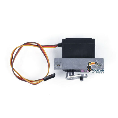 Metal Barrel Recoil Lifting System With Two Servos for Heng Long 1/16 Scale 2.4Ghz RC Battle Tank Model Upgrade Spare Parts