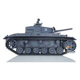 2.4GHz Henglong 1/16 Scale TK7.0 Plastic Version German Panzer III L Ready To Run Remote Controller Tank Model 3848 IR Smoke Sound