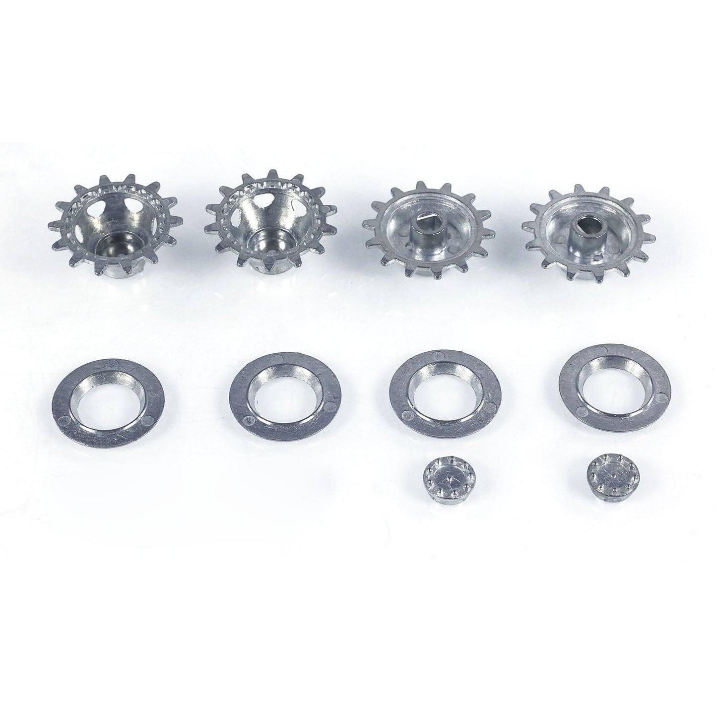 CS 1/16 Metal Tracks With Drive Wheels for Heng Long 3958 IDF Merkava MK IV RC Tank Vehicle Model DIY Upgraded Accessory