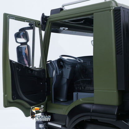 TOUCAN RC HOBBY 2-Speed MD 1/14 6x6 Metal Remote Control Hydraulic Dump Truck RC Tipper Diff Locks Radio Light Sound Battery Charger RTR Model