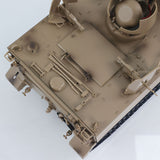 1/16 Tongde RC Tank M2412-B M113A1 ACAV Infrared 360 Turret Rotation Smoking Light Sound Remote Control Electric Model RTR