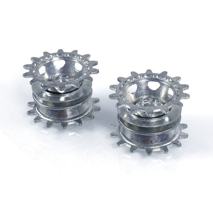 CS 1/16 Metal Tracks With Drive Wheels for Heng Long 3958 IDF Merkava MK IV RC Tank Vehicle Model DIY Upgraded Accessory