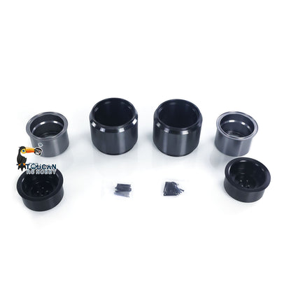 Manuelle Schnellwechslergabel aus Metall für JDModel JDM-198 ZW370 RC-Hydraulikladermodell DIY Funkgesteuertes Baufahrzeug