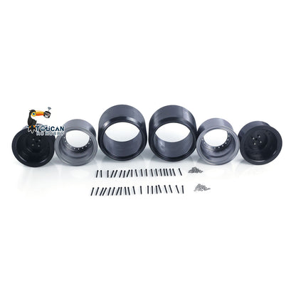 Manuelle Schnellwechslergabel aus Metall für JDModel JDM-198 ZW370 RC-Hydraulikladermodell DIY Funkgesteuertes Baufahrzeug