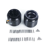 JDM-198 Metal Manual Quick Coupler/Wheel Hubs/Rubber Tire/Fork for 1/14 ZW370 RC Hydraulic Loader DIY Scale Models