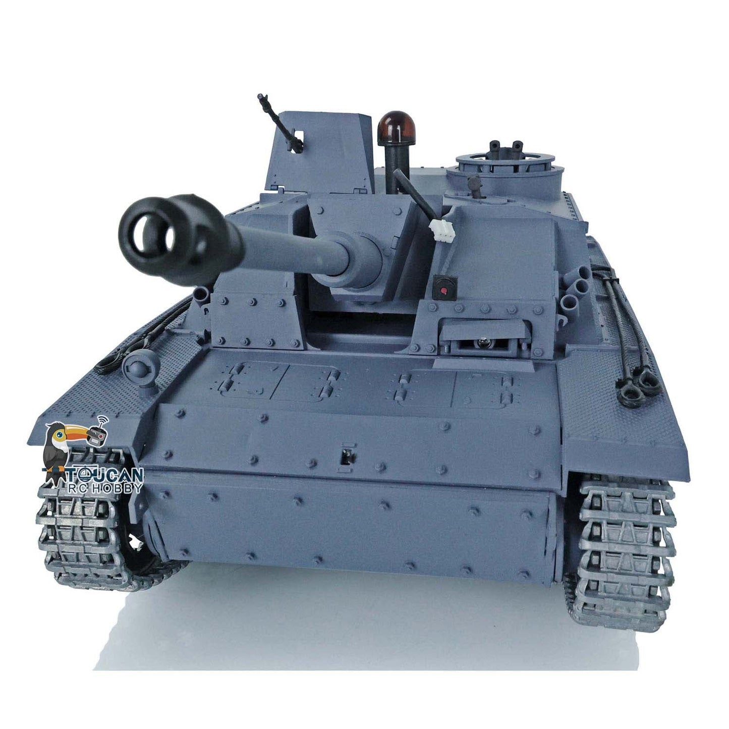 Henglong 1/16 TK7.0 Promotion 3868 German Stug III RTR RC Tank BB Unit IR Smoke Metal Tracks Idlers Sprockets Wheels Gearbox Barrel