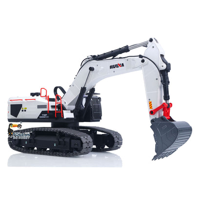 TOUCAN RC HOBBY 1/14 HUINA RC Metal Excavator Model Toys 1594 Radio Control Digger Light Sound Battery
