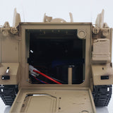 1/16 Tongde RC Tank M2412-B M113A1 ACAV Infrared 360 Turret Rotation Smoking Light Sound Remote Control Electric Model RTR