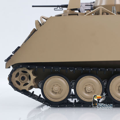 1/16 Tongde RC Tank M2412-B M113A1 ACAV Infrared 360 Turret Rotation Smoking Light Sound Remote Control Electric Model RTR