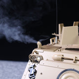 1/16 Tongde RC Tank M2412-B M113A1 ACAV Infrared 360 Turret Rotation Smoking Light Sound Remote Control Electric Model RTR