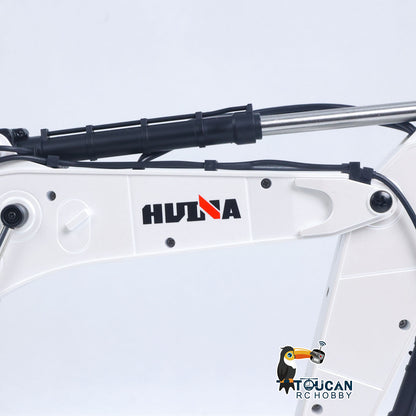 TOUCAN RC HOBBY 1/14 HUINA RC Metal Excavator Model Toys 1594 Radio Control Digger Light Sound Battery