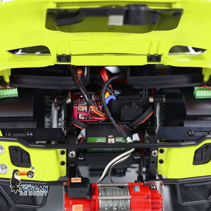 Fast Free Shipping UNI U423 1/10 RC Rock Crawler Car RTR 4X4 4WD Remote Control Off-road Vehicles Metal Axles Bucket DDF350 Radio