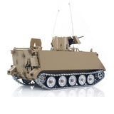 TD 1/16 RC Tank M2412-B M113A1 ACAV 360 Turret Rotation Infrared Metal Wheels Gearbox Smoke Unit Radio Control Military Model