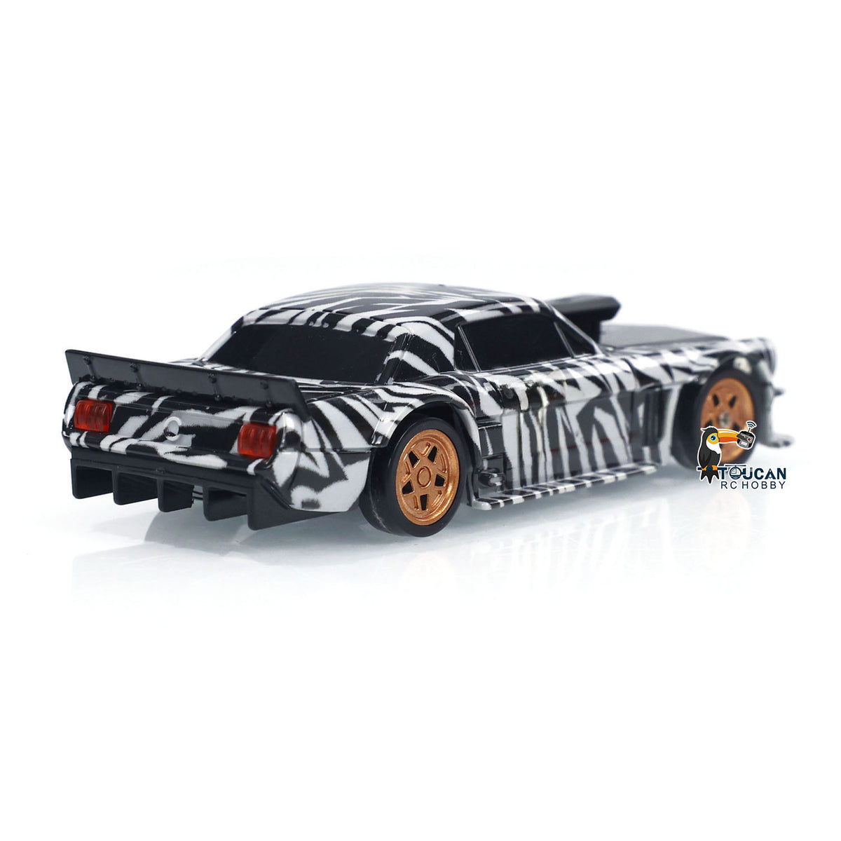 TOUCAN RC HOBBY 1/43 Scale RC Drift Race Car Gyro 4WD Ready to Go Mini Car Toy High Speed Model