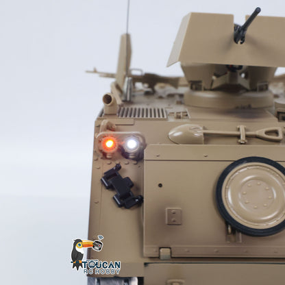 TOUCAN RC HOBBY Fast Free Shipping TD 1/16 RC Tank M2412-B M113A1 ACAV 360 Degree Turret Rotation Infrared System Metal Tracks Wheels Gearbox Smoke Unit Radio Control Military Model