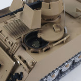 TD 1/16 RC Tank M2412-B M113A1 ACAV 360 Turret Rotation Infrared Metal Wheels Gearbox Smoke Unit Radio Control Military Model