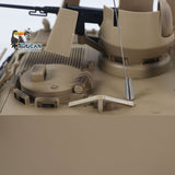 Fast Free Shipping TD 1/16 RC Tank M2412-B M113A1 ACAV 360 Degree Turret Rotation Infrared System Metal Tracks Wheels Gearbox Smoke Unit Radio Control Military Model